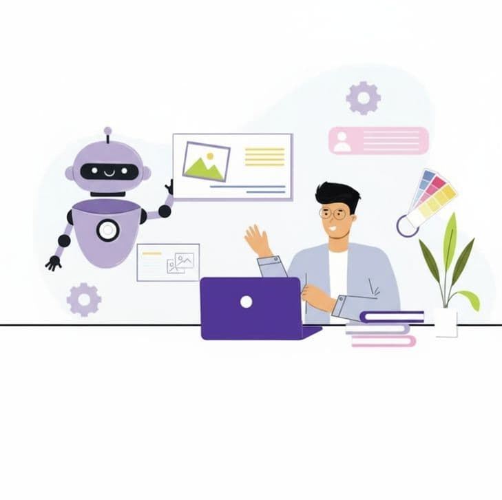 AI Consulting & Strategy Illustration